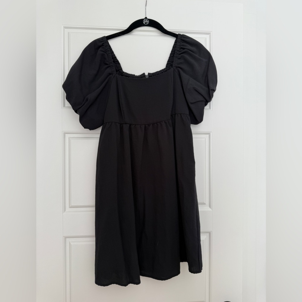 BP Puff Sleeve Babydoll Dress